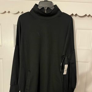 Black sweatshirt dress. From New York & Company. Brand new.